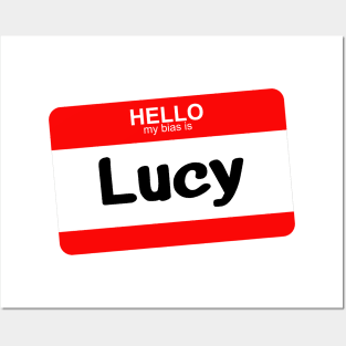 My Bias is Lucy Posters and Art